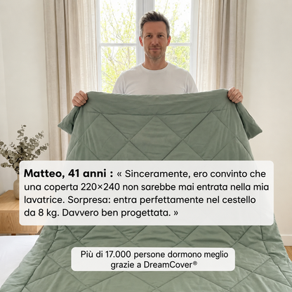 MavellaCover® - Il piumone 2-in-1 con copripiumino integrato