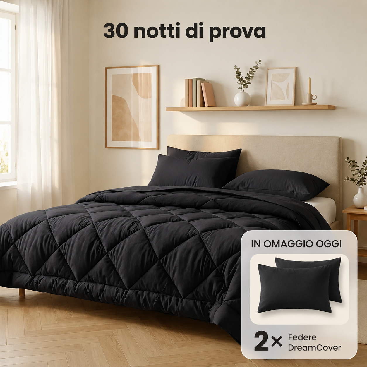 MavellaCover® - Il piumone 2-in-1 con copripiumino integrato