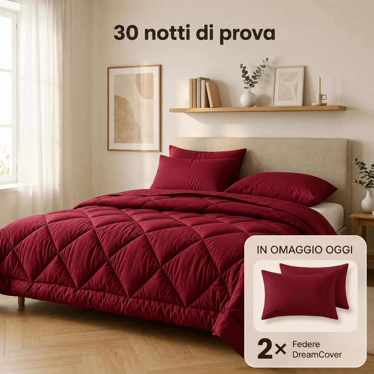 MavellaCover® - Il piumone 2-in-1 con copripiumino integrato