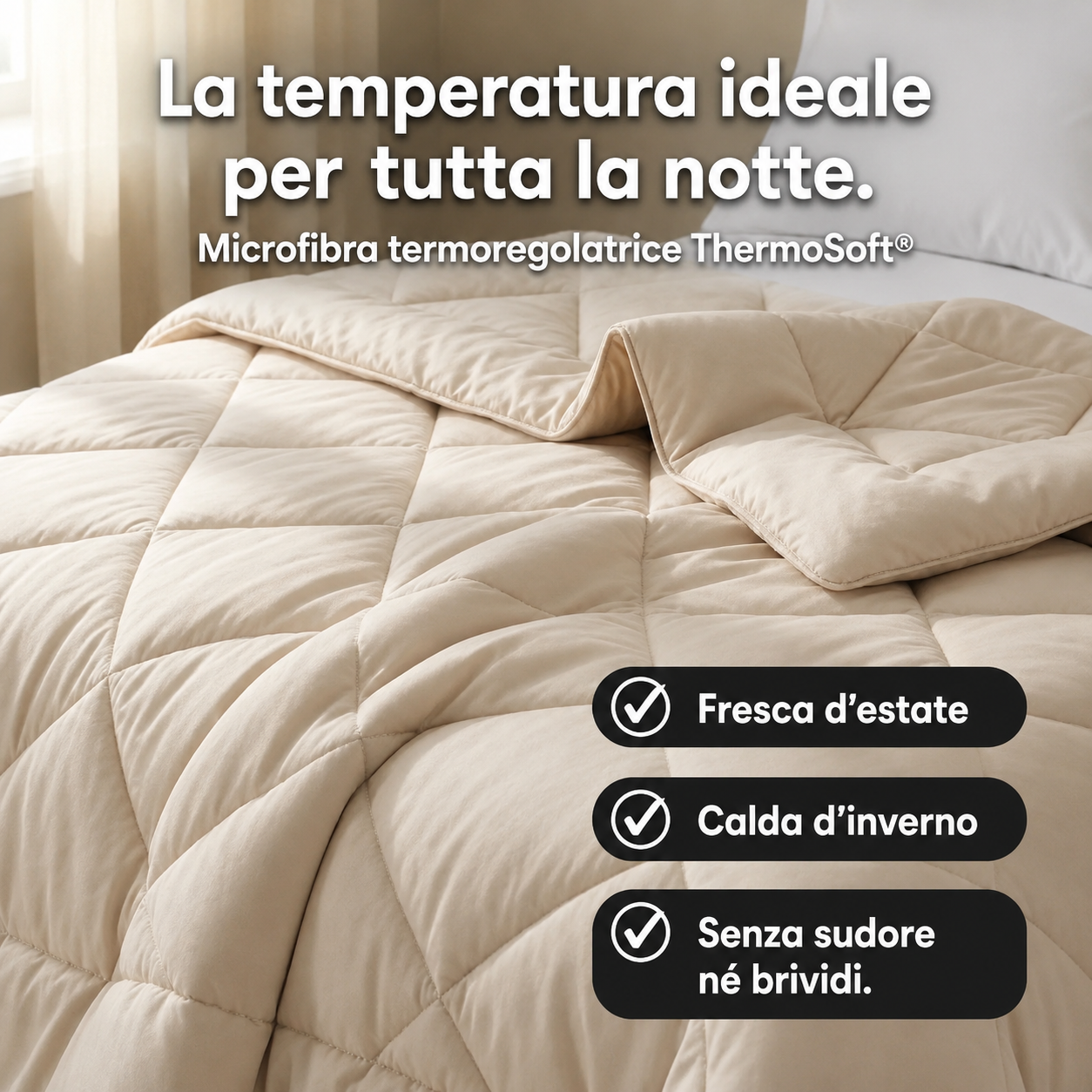 MavellaCover® - Il piumone 2-in-1 con copripiumino integrato