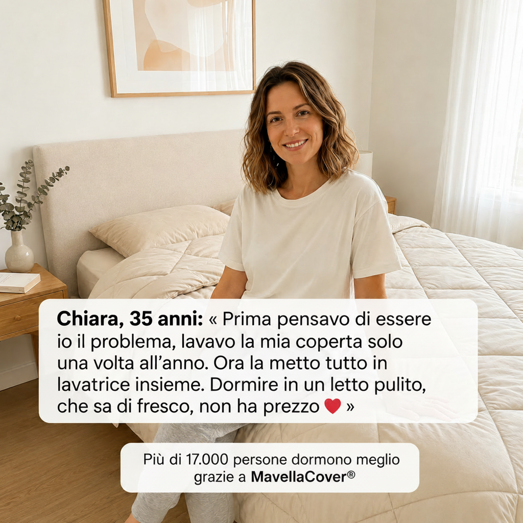 MavellaCover® - Il piumone 2-in-1 con copripiumino integrato